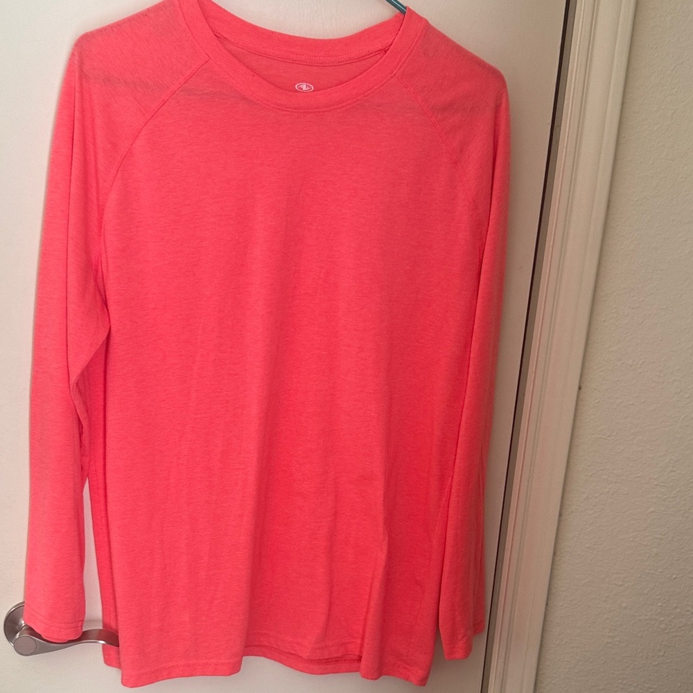 Athletic Works Coral Long Sleeve Tee